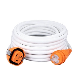 SmartPlug 30 AMP 50' White Cordset